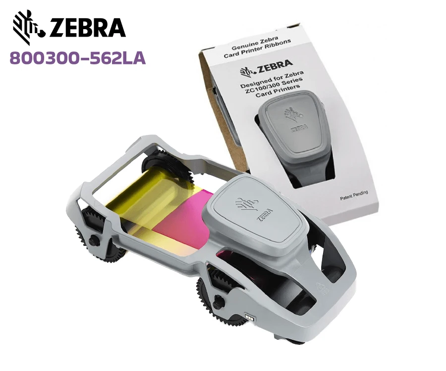 Cinta Ribbon Impresora Zebra 800300-562LA YMCPKO Perlado ZC300